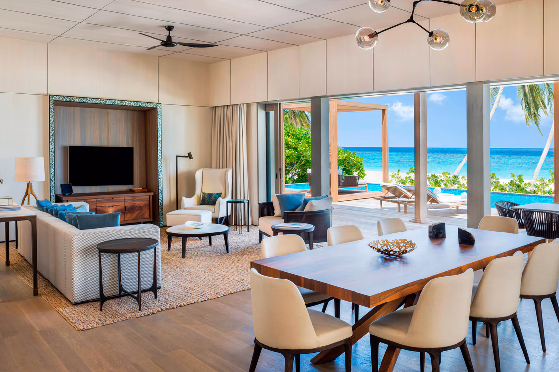 Cesar Balsa Villa living space