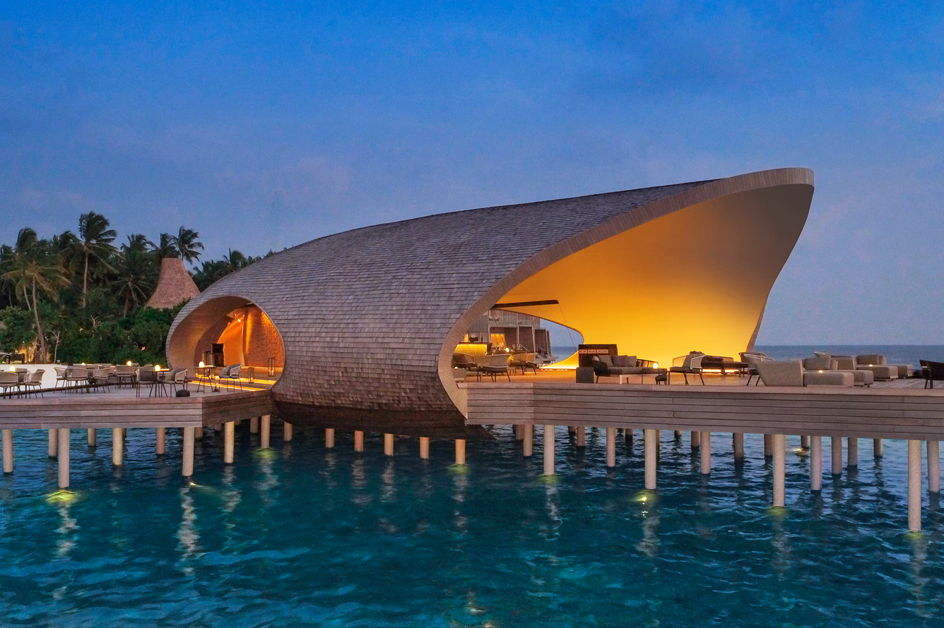 The Whale Bar shaped like a whale shark